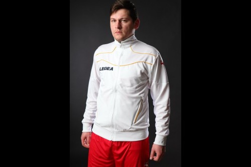 Спортивная куртка LEGEA TEXAS M1078 white gold
